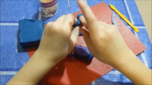 ФНАФ! Как слепить Олд Бонни из пластилина?