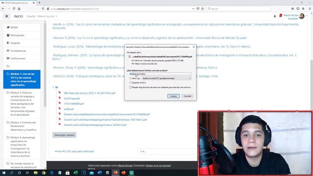 TUTORIAL #4: MOODLE - ¿CÓMO DESCARGAR ARCHIVOS EN LA PLATAFORMA? - (ESTUDIANTES) смотреть онлайн