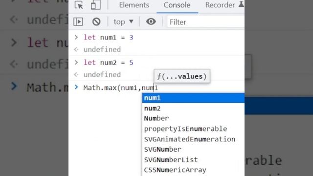 Math.max() in JavaScript 2022