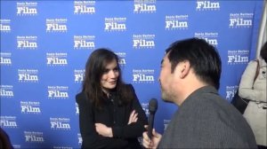 Vanessa Filho Red Carpet Interview at Rami Malek Tribute | Santa Barbara International Film Festiva