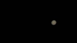 Jupiter through a 4" Newtonian Telescope (Celestron Powerseeker 114EQ)