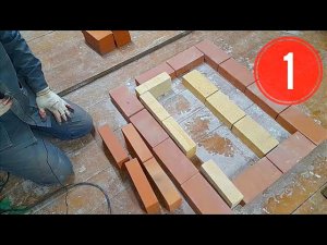 Печь для дачи (шведка) пошагово, как сложить печь для дачного домика, печь без порядовки часть 1/22