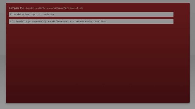How to check if two datetimes are within a certain range of each other? смотреть онлайн