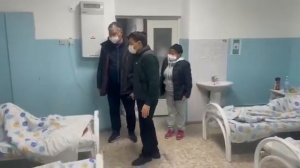 В больнице Усть-Каменогорска удалось быстро потушить пожар, возникший ночью