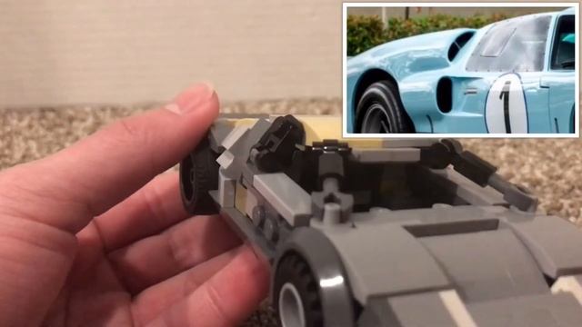 LEGO Ford GT 40 смотреть онлайн