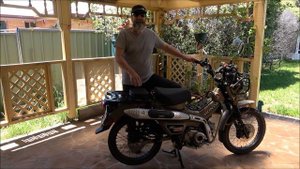 2020 Honda CT125 Hunter Cub Trail- Top Speed GPS Run With 13 Tooth Sprocket!