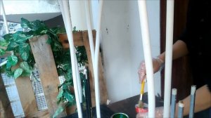 Стебли для ростовых цветов.Обработка и покраска.Diy Foam Flowers making