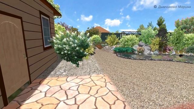 Ландшафтный дизайн в Улан-Удэ. Участок 10 соток смотреть онлайн