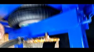 ТРП-2 | Пневматическая траверса для ямы на 2 тонны. Быстро поднимает 1 ось авто на 450 мм.