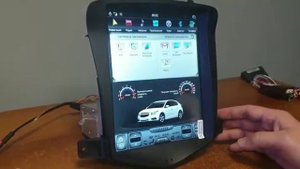 Штатная магнитола Chevrolet Cruze стиль Tesla