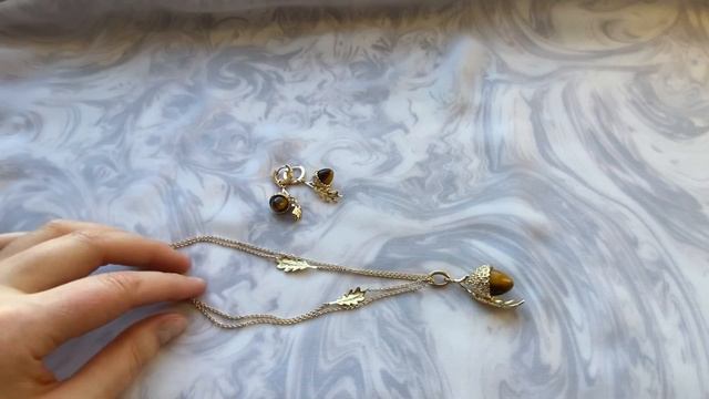 Жёлуди! Новые ювелирные украшения #Norrsken 2021 от #Орифлэйм с тигровым глазом смотреть онлайн