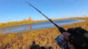 Рыбалка осенью на малых озерах, Magallon от Bearking сделал рыбалку! щука дуреет)))