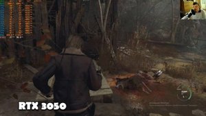 Resident Evil 4 remake на игровом ноутбуке RTX 3050