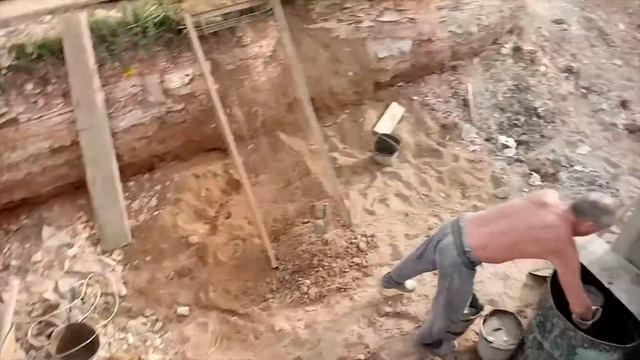 #38. Продолжаем монтаж ФБС блоков. День 5 смотреть онлайн