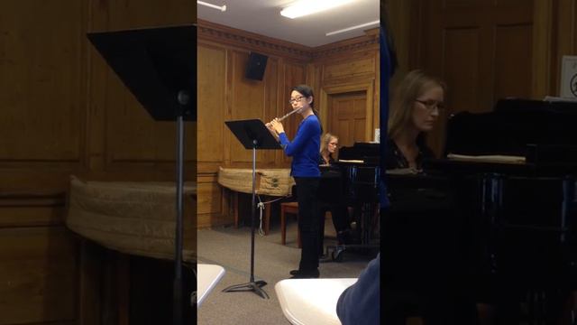 Sonata for Flute and Pinao, Sehr lebhaft Marsch, Paul hindemith, 10 14 18 смотреть онлайн