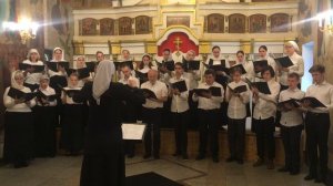 Митрополичий хор Покровского собора города Владивостока.