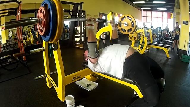 Д 4: Жим штанги лежа узким хватом, 75 кг, 1 подход. смотреть онлайн