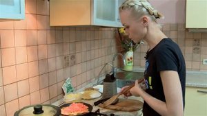 Суп с плавленным сыром.