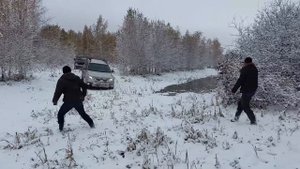 Subaru Forester SH off road взятие точек на бездорожье