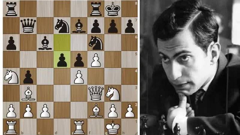 Бобби, ку-ку! Михаил Таль просто разорвал армию Фишера Сицилианкой! Шахматы.