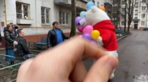 мишка на день рождения москва