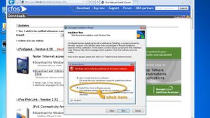 cFosSpeed 6.50 Installation on Windows7 32bit