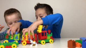 LEGO Duplo 10558 Обучающий Паровозик Считалка Видео для детей Играем паровозиком Развивающее Видео