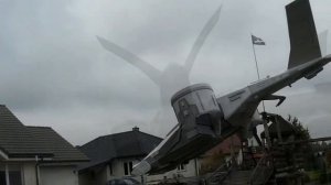 Hunter Killer Aerial close hovering