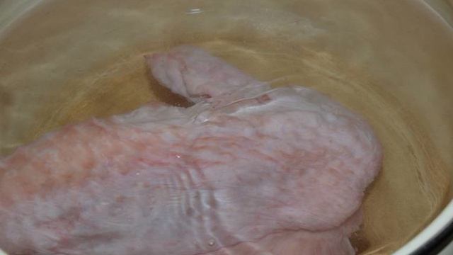 Суп из крыла индейки