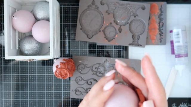 Vintage Christmas decoration.Tutorial  Scrapbooking