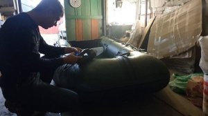 Обзор электрического насоса Stermay HT-677, накачка лодки ПВХ