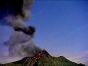 Извержение вулкана