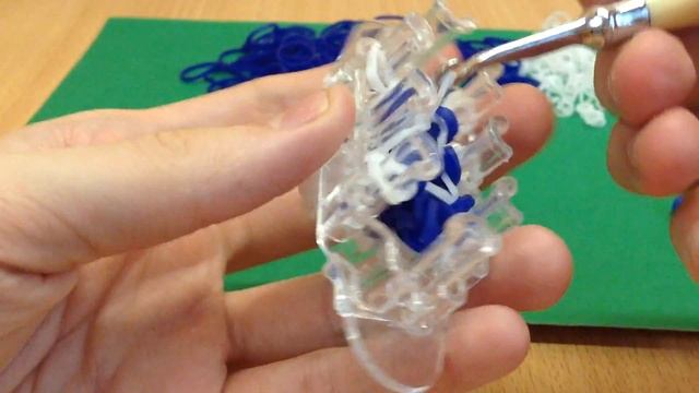 3d Дед Мороз из резинок на станке Monster Tail на карандаш смотреть онлайн