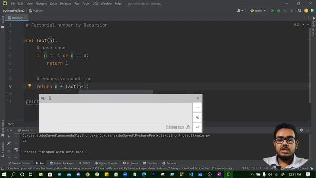 Python Bangla Tutorial | Recursion & Practice | Part-1 | 0ne Academy