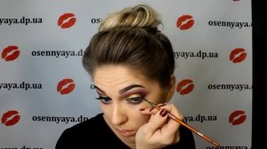 Новогодний макияж с блестками 2016   Bright Christmas Makeup Катерина Осенняя