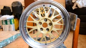 Разборка-сборка двухсоставных дисков BBS LM part2