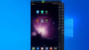 How to rotate Nox android emulator