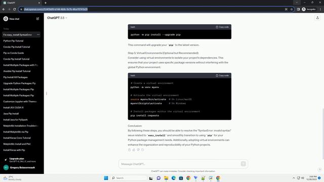 easy install pip syntaxerror invalid syntax