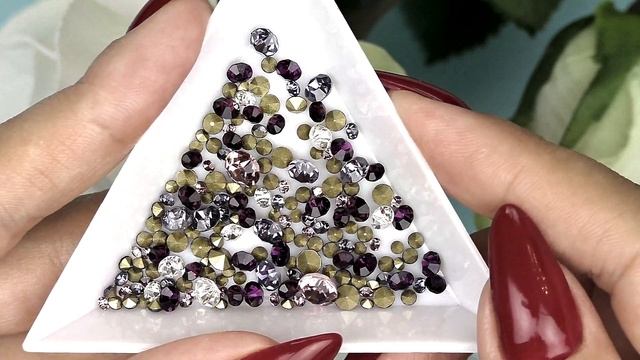 AliExpress nails ★ Распаковка | Стразы ▸ Metal Stickers ▸ Chameleon triangle ▸Glitter ★ Born Pretty смотреть онлайн