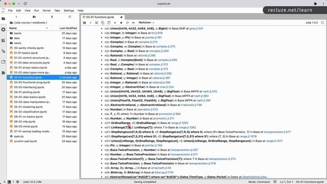 Julia Programming Language for Data Science and Machine Learning - Best-seller video course смотреть онлайн