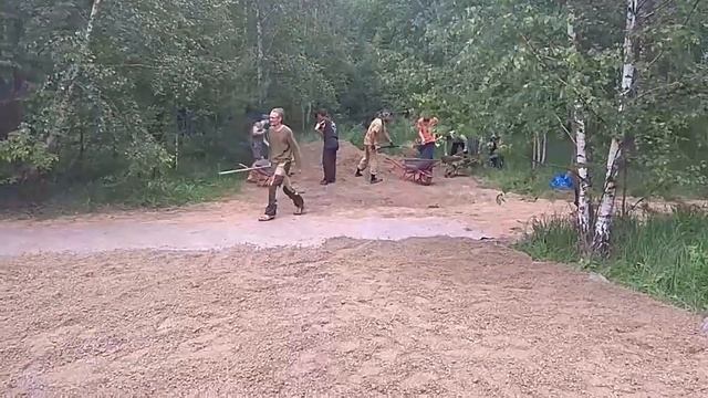 Как отсыпать дорогу с использованием геотекстиля?