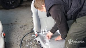 Химчистка кожаного сиденья !!!