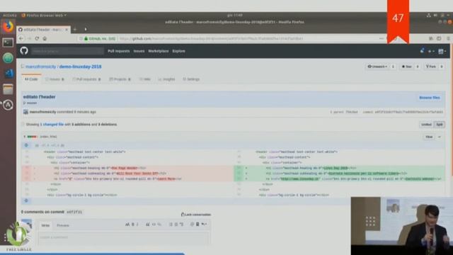 [LINUX DAY 2018] - Git e GitHub, come rompere il ghiaccio смотреть онлайн