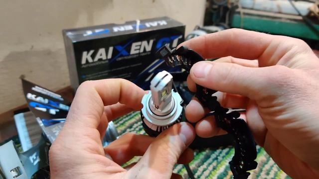 D2S LED KAIXEN GT 50W в линзу HELLA 3R AMS F1 - будущее наступило ИЛИ НЕТ!?