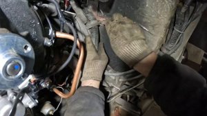 Замена двигателя на автобусе ПАЗ