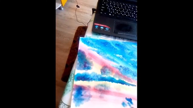 Линия горизонта. Пейзаж. 2 год обучения. Программа «Юный художник» смотреть онлайн