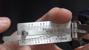 (459) HU66 Lishi Picking & Decoding a Volkswagen Door Lock