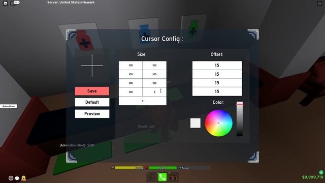 Custom Crosshair In Hood Modded! смотреть онлайн