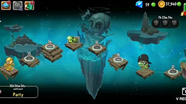 Открыл новое растение колючки в игре Зомби против растений смотреть онлайн