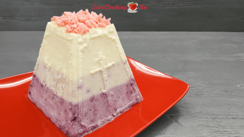 Творожная ПАСХА с ягодами - очень нежная | LoveCookingRu